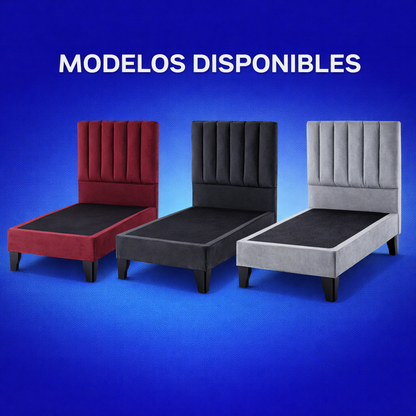 BASE EUROPEA PLAZA Y MEDIA: RESISTENCIA Y ESTILO PARA TU DESCANSO 🛏️✨