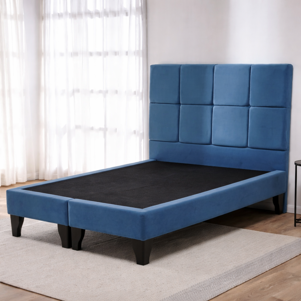 BASE EUROPEA 2 PLAZAS PREMIUM 🛏️ RESISTENCIA Y ELEGANCIA PARA TU DORMITORIO