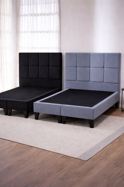 BASE EUROPEA 2 PLAZAS PREMIUM 🛏️ RESISTENCIA Y ELEGANCIA PARA TU DORMITORIO